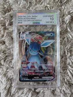 AGS Legendary 10 Glaceon VMAX 035/132 Nine Colors Gathering Chinese Pokemon - Image 1