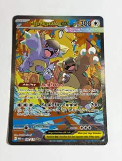 Mega Kangaskhan EX 182/132 ME1 Mega Evolution Base Special Illustration Rare SIR - Image 1