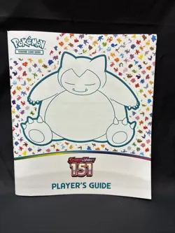 Pokemon Scarlet Violet 151 ETB Player's Guide, Snorlax Cover - Image 1