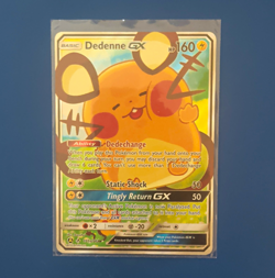 Dedenne GX Alternate Art Holo 195A/214 Unbroken Bonds English HP 160 2019 - Image 1