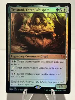 Trostani, Three Whispers 238 M Murders at Karlov Manor Foil NM MTG - Image 1