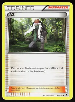 AZ 91/119 Uncommon Phantom Forces Pokemon NM - Image 1
