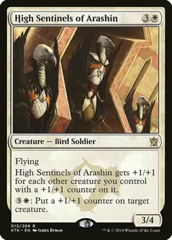 High Sentinels of Arashin Khans of Tarkir Light Play MTG Magic DNA GAMES - Image 1