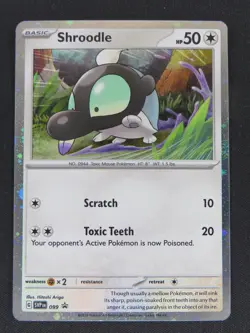 Shroodle 099 Promo Scarlet & Violet Pokemon Holo NM - Image 1