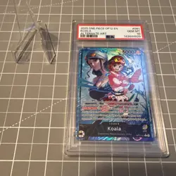 2025 ONE PIECE OP12-LEGACY OF THE MASTER | ALTERNATE ART #081 KOALA PSA 10 - Image 4
