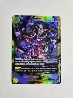 One Piece The Time of Battle OP-16 - Marshall.D.Teach OP16-119 Secret Rare - Image 1