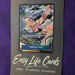 EB02-026 Nefeltari Vivi SR Alt Art Anime 25th Collection One Piece TCG English - Image 1