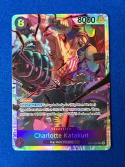 One Piece CCG - Charlotte Katakuri OP11-067 A Fist of Divine Speed Foil - Image 1