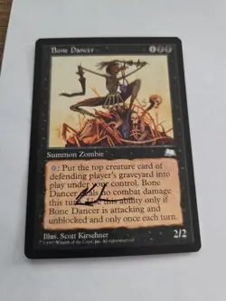 Bone Dancer ARTIST PROOF Signed By Scott Kirschner Magic the Gathering - Image 1