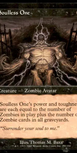 MTG Soulless One LP Light Play Onslaught [3561] - Image 1