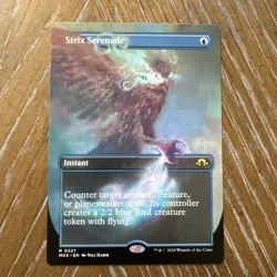 1x Strix Serenade, Borderless, Modern Horizons 3, MH3, NM - Image 1