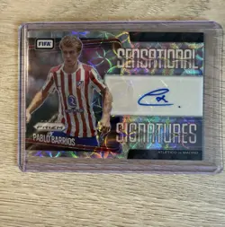 Panini 2025-26 Choice Prizm FIFA Sensational Signatures Pablo Barrios Auto - Image 1