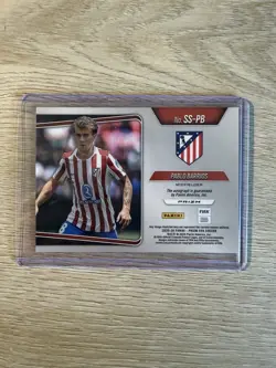 Panini 2025-26 Choice Prizm FIFA Sensational Signatures Pablo Barrios Auto - Image 2