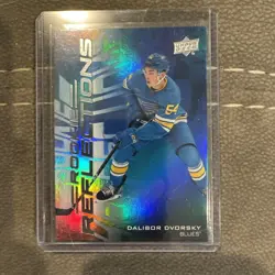2025-26 Upper Deck Extended Dalibor Dvorsky RC Rookie Reflections #RR-3 - Image 1