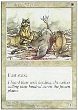 Tundra Wolves x1 - 5th Edition - NM-Mint, English - 5th Edition - Image 1