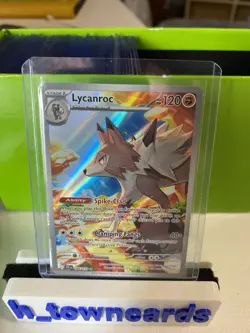 Lycanroc 166/159 Pokemon Journey Together Secret Illustration Rare Holo - Image 1