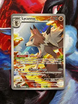 Lycanroc 166/159 Illustration Rare Journey Together Pokemon TCG - Image 1