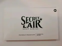 MTG City Styles 2: Dressed To Kill, Foil, New/Sealed (Secret Lair Drop SLD) - Image 1