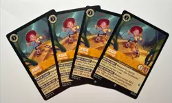 Jessie Lively Cowgirl 20/204 Super Rare Wilds Unknown Disney Lorcana Set Of 4 - Image 1