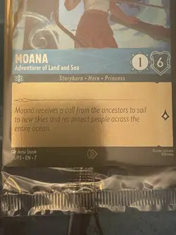 🇨🇦 Lorcana Archazia’s Island Preview Promo Moana 2 Adventurer Of Land And Sea - Image 4