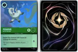 Disney Lorcana TCG Pegasus - Gift for Hercules 212/204 Epic Foil Fabled - Image 3