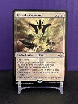 MTG Kozilek's Command Modern Horizons 3 Regular NM/M - Image 1