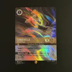 Disney Lorcana TCG Cinderella - Melody Weaver Foil EN 205/204 - Image 1