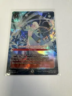 Disney Lorcana The Cold Never Bothered Me 234/204 Enchanted Elsa Winterspell - Image 2