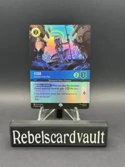 Disney Lorcana Wilds Unknown Kida Guardian Of The Path 217/204 Epic Foil - Image 2