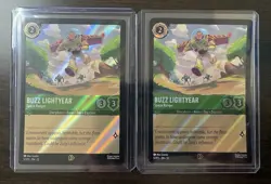 Ravensburger Disney Lorcana Buzz Lightyear Space Ranger Promo Foil Emerald 51/P3 - Image 1