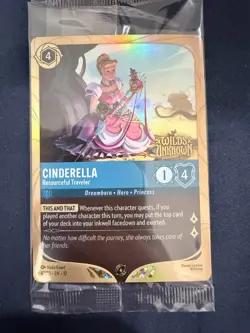 Disney Lorcana | Wilds Unknown: Cinderella Resourceful Traveler | PROMO | 47/P3 - Image 1