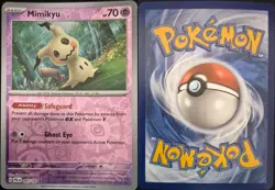Mimikyu 097/193 Rare Paldea Evolved Pokemon Reverse Holo Near Mint - Image 1