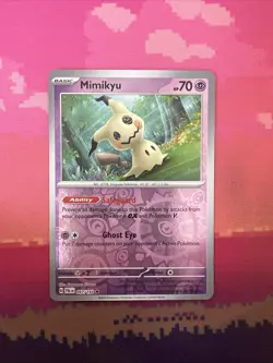 Pokemon Card Mimikyu Paldea Evolved Reverse Holo Rare 097/193 Near Mint - Image 1