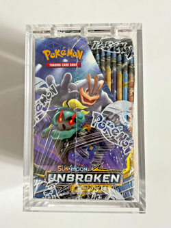 2019 Pokemon TCG Sun & Moon Unbroken Bonds Booster Box Sealed w/Acrylic Case - Image 4
