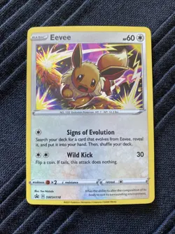 Pokemon Tcg Chilling Reign Blister Eevee SWSH118 & Snorlax SWSH119 Promo Cards - Image 2