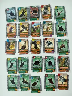 Mushiking: The King of Beetles trading cards 25 Job Lot - Image 1
