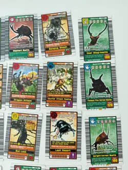 Mushiking: The King of Beetles trading cards 25 Job Lot - Image 3