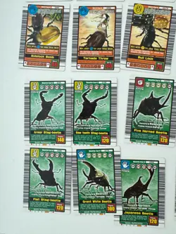 Mushiking: The King of Beetles trading cards 25 Job Lot - Image 5