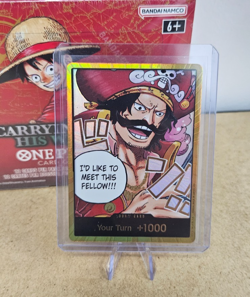 One Piece Card Game - Don!! Gol D. Roger Gold - OP13 - English - Image 1