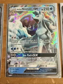 Nintendo Pokemon TCG GX/EX Holo Full Art 6-Card Lot Gyarados & More - Image 2