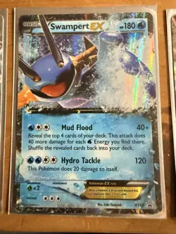 Nintendo Pokemon TCG GX/EX Holo Full Art 6-Card Lot Gyarados & More - Image 3