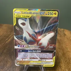 Latios And Latias GX Tag Team 113/181 Pokemon Card NM - Image 1