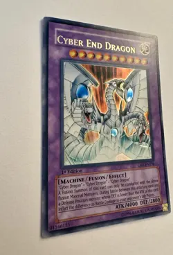 Cyber End Dragon CRV-EN036 1st Edition Ultra Rare Yu-Gi-Oh GX Holo Card - Image 1