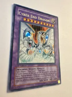 Cyber End Dragon CRV-EN036 1st Edition Ultra Rare Yu-Gi-Oh GX Holo Card - Image 3