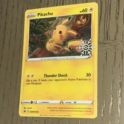 Pikachu - (Holiday Calendar) Holo Promo SWSH: Sword & Shield Promo Cards SWSH153 - Image 1