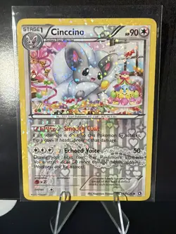 Cinccino RC19/RC25 LP -Holo Pokemon Card- Legendary Treasures (4s) - Image 1