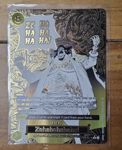 Bandai One Piece Card Game Zehahahahaha! R Holo OP16-116 Event Teach EN - Image 1