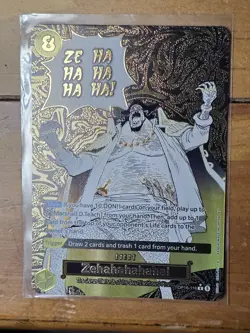 Bandai One Piece Card Game Zehahahahaha! R Holo OP16-116 Event Teach EN - Image 2