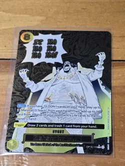 Bandai One Piece Card Game Zehahahahaha! R Holo OP16-116 Event Teach EN - Image 3