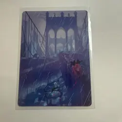 Swamp Marvel Super Heroes Art card: Art Series 16/45 Gold Signature - Image 1